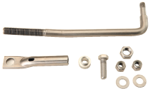 Caur-eņģes tapa, nerūsējošā tērauda