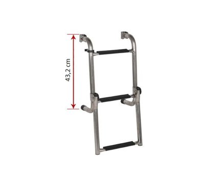 Long Base Ladders, Stainless Steel
