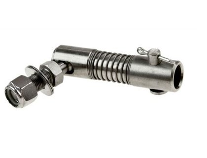 Lodīšu šarnīrs stūres trosei , nerūsējošā tērauda